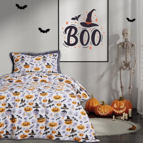 DAS KIDS ΣΕΤ ΠΑΠΛΩΜΑΤΟΘΗΚΗ ΜΟΝΗ 4967 GREY, ORANGE
