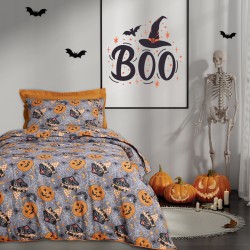 DAS KIDS ΣΕΤ ΠΑΠΛΩΜΑΤΟΘΗΚΗ ΜΟΝΗ 4968 GREY, ORANGE