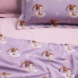 DAS KIDS ΣΕΤ ΠΑΠΛΩΜΑΤΟΘΗΚΗ ΜΟΝΗ 4972 PINK, PURPLE