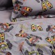 DAS KIDS ΣΕΤ ΠΑΠΛΩΜΑΤΟΘΗΚΗ ΜΟΝΗ 4974 GREY
