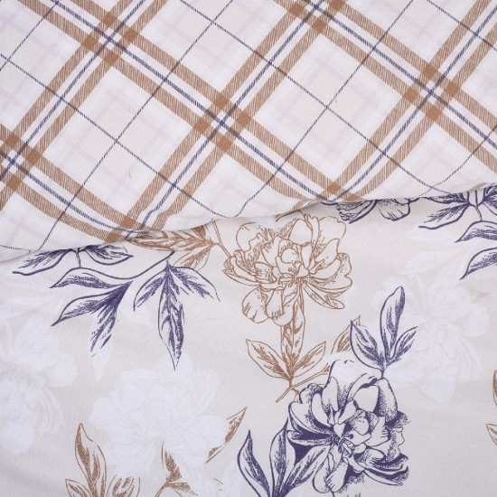 DAS HOME ΣΕΤ ΠΑΠΛΩΜΑΤΟΘΗΚΗ ΜΟΝΗ CASUAL 5422 BLUE, TAUPE DAS HOME ΣΕΤ ΠΑΠΛΩΜΑΤΟΘΗΚΗ ΜΟΝΗ CASUAL 5422 BLUE, TAUPE