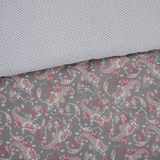 DAS HOME ΣΕΤ ΠΑΠΛΩΜΑΤΟΘΗΚΗ ΜΟΝΗ CASUAL 5423 CORAL, KHAKI DAS HOME ΣΕΤ ΠΑΠΛΩΜΑΤΟΘΗΚΗ ΜΟΝΗ CASUAL 5423 CORAL, KHAKI