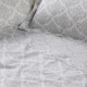 DAS HOME ΣΕΤ ΠΑΠΛΩΜΑΤΟΘΗΚΗ ΥΠΕΡΔΙΠΛΗ DAILY 3182 ECRU, GREY