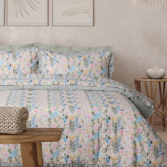 DAS HOME ΣΕΤ ΠΑΠΛΩΜΑΤΟΘΗΚΗ ΥΠΕΡΔΙΠΛΗ DAILY 3184 COLOR, MULTI