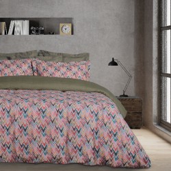 DAS HOME ΣΕΤ ΠΑΠΛΩΜΑΤΟΘΗΚΗ ΥΠΕΡΔΙΠΛΗ CASUAL 5425 BEIGE, OLIVE DAS HOME ΣΕΤ ΠΑΠΛΩΜΑΤΟΘΗΚΗ ΥΠΕΡΔΙΠΛΗ CASUAL 5425 BEIGE, OLIVE