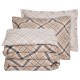 DAS HOME ΣΕΤ ΠΑΠΛΩΜΑΤΟΘΗΚΗ ΥΠΕΡΔΙΠΛΗ CASUAL 5435 BEIGE, BLACK