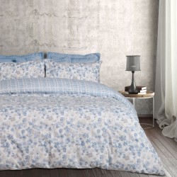 DAS HOME ΣΕΤ ΠΑΠΛΩΜΑΤΟΘΗΚΗ ΥΠΕΡΔΙΠΛΗ HAPPY FLANNEL 9637 BLUE, TAUPE DAS HOME ΣΕΤ ΠΑΠΛΩΜΑΤΟΘΗΚΗ ΥΠΕΡΔΙΠΛΗ HAPPY FLANNEL 9637 BLUE, TAUPE