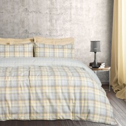 DAS HOME ΣΕΤ ΠΑΠΛΩΜΑΤΟΘΗΚΗ ΥΠΕΡΔΙΠΛΗ HAPPY FLANNEL 9639 GREY, TAUPE DAS HOME ΣΕΤ ΠΑΠΛΩΜΑΤΟΘΗΚΗ ΥΠΕΡΔΙΠΛΗ HAPPY FLANNEL 9639 GREY, TAUPE