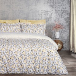 DAS HOME ΣΕΤ ΠΑΠΛΩΜΑΤΟΘΗΚΗ ΥΠΕΡΔΙΠΛΗ HAPPY 9650 GREY, IVORY DAS HOME ΣΕΤ ΠΑΠΛΩΜΑΤΟΘΗΚΗ ΥΠΕΡΔΙΠΛΗ HAPPY 9650 GREY, IVORY