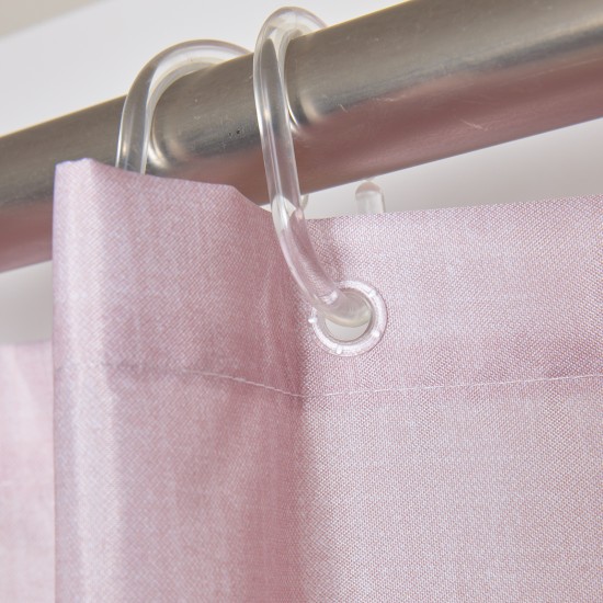 DAS HOME ΚΟΥΡΤΙΝΑ ΜΠΑΝΙΟΥ 240X180 0806 NUDE