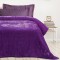 DAS KIDS ΚΟΥΒΕΡΤΑ VELOUR MONH 0296 PURPLE