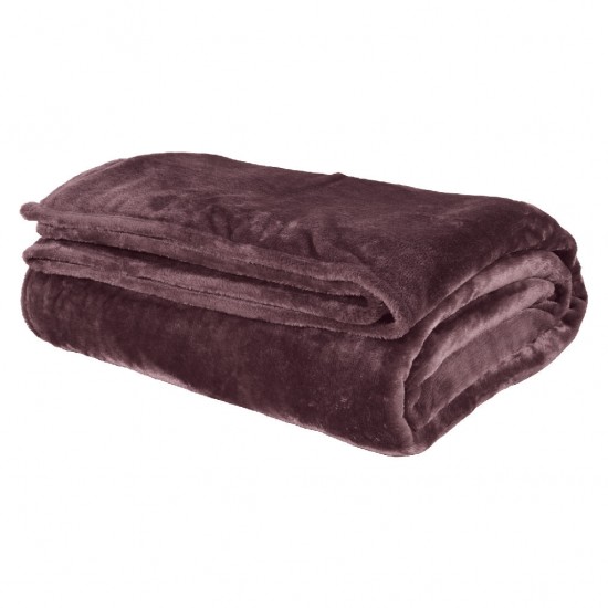 DAS HOME ΚΟΥΒΕΡΤΑ VELOUR MONH 1347 ΡΟΔΙ