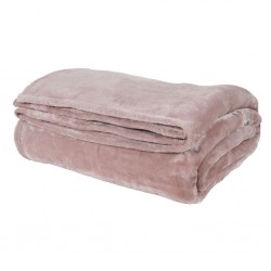 DAS HOME ΚΟΥΒΕΡΤΑ VELOUR ΥΠΕΡΔΙΠΛΗ 1346 ΡΟΖ