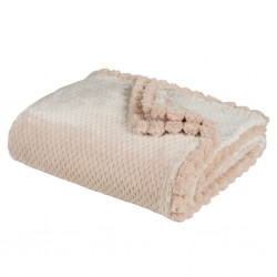 DAS HOME ΚΟΥΒΕΡΤΑ FLEECE 130Χ170 1185 PINK