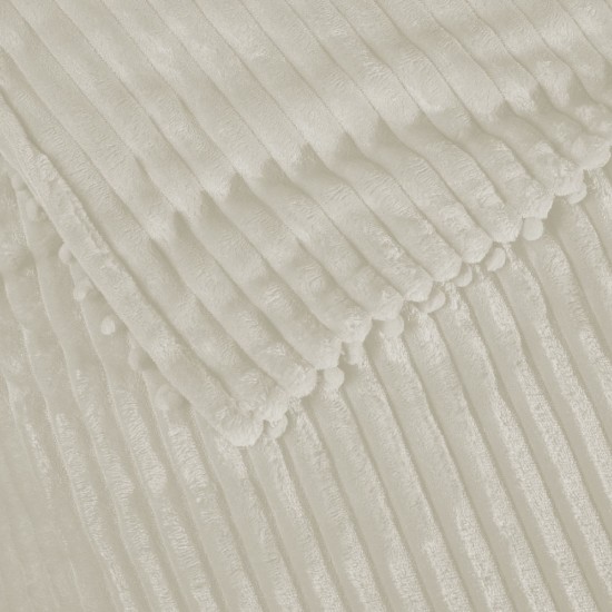 DAS HOME ΚΟΥΒΕΡΤΑ FLEECE 220Χ240 1353 ΙΒΟΥΑΡ