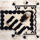 DAS HOME ΤΑΠΕΤΟ 50Χ80 0767 BLACK, IVORY