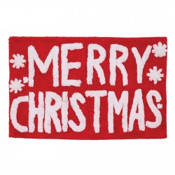 DAS HOME ΤΑΠΕΤΟ ΜΠΑΝΙΟΥ 50Χ80 CHRISTMAS 0849 RED