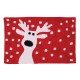DAS HOME ΤΑΠΕΤΟ ΜΠΑΝΙΟΥ 50Χ80 CHRISTMAS 0850 RED