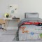 DAS KIDS ΚΟΥΒΕΡΤΟΠΑΠΛΩΜΑ 160Χ220 4923 GREY, RED