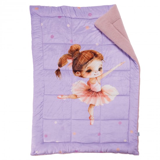 DAS KIDS ΚΟΥΒΕΡΤΟΠΑΠΛΩΜΑ 160Χ220 4972 PINK, PURPLE