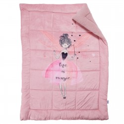 DAS KIDS ΚΟΥΒΕΡΤΟΠΑΠΛΩΜΑ 160Χ220 4973 PINK