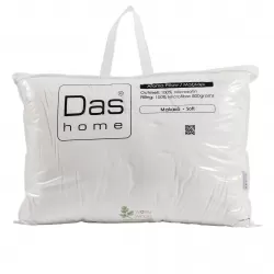 DAS HOME ΑΡΩΜΑΤΙΚΟ ΜΑΞΙΛΑΡΙ WOODWORM 50Χ70 1428 WHITE DAS HOME ΑΡΩΜΑΤΙΚΟ ΜΑΞΙΛΑΡΙ WOODWORM 50Χ70 1428 WHITE