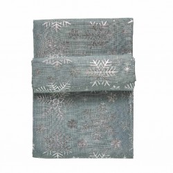DAS HOME CHRISTMAS RUNNER 45Χ140 0714 ΑΣΗΜΙ, ΓΚΡΙ
