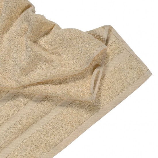 DAS HOME ΠΕΤΣΕΤΑ ΜΠΑΝΙΟΥ PRESTIGE 80Χ150 1161 ECRU