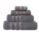DAS HOME ΠΕΤΣΕΤΑ ΜΠΑΝΙΟΥ PRESTIGE 80Χ150 1163 DARK GREY DAS HOME ΠΕΤΣΕΤΑ ΜΠΑΝΙΟΥ PRESTIGE 80Χ150 1163 DARK GREY