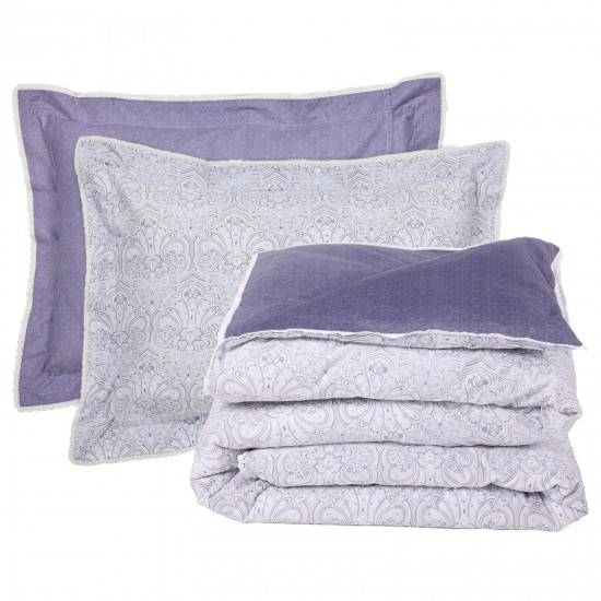 DAS HOME ΣΕΝΤΟΝΙΑ ΣΕΤ KING PRESTIGE 1693 BLUE, GREY