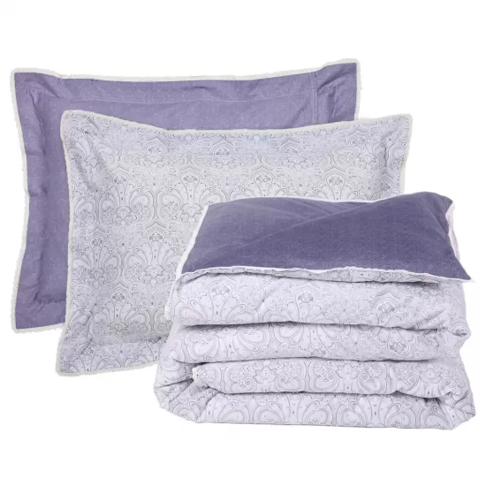 DAS HOME ΣΕΝΤΟΝΙΑ ΣΕΤ KING PRESTIGE 1693 BLUE, GREY
