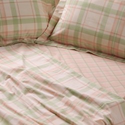 DAS HOME ΣΕΤ ΣΕΝΤΟΝΙΑ ΜΟΝΑ ΜΕ ΛΑΣΤΙΧΟ CASUAL 5443 MINT, PINK