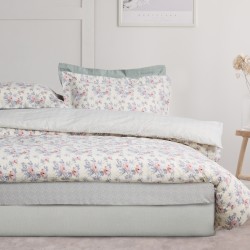 DAS HOME ΣΕΤ ΣΕΝΤΟΝΙΑ ΥΠΕΡΔΙΠΛΑ ΜΕ ΛΑΣΤΙΧΟ CASUAL 5442 GREY, IVORY