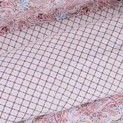 DAS HOME ΣΕΤ ΣΕΝΤΟΝΙΑ ΜΟΝΑ HAPPY 9669 PINK, RED