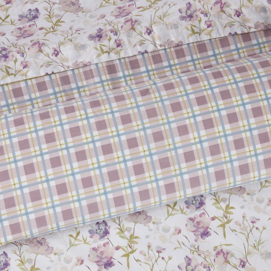 DAS HOME ΣΕΤ ΣΕΝΤΟΝΙΑ ΜΟΝΑ HAPPY 9675 IVORY, LILAC