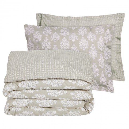 DAS HOME ΣΕΤ ΣΕΝΤΟΝΙΑ ΜΟΝΑ HAPPY 9689 TAUPE