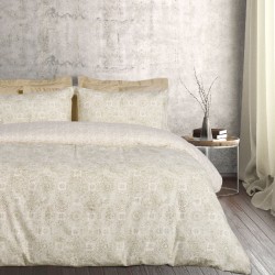 DAS HOME ΣΕΤ ΣΕΝΤΟΝΙΑ ΥΠΕΡΔΙΠΛΑ HAPPY FLANNEL 9640 BEIGE, TAUPE