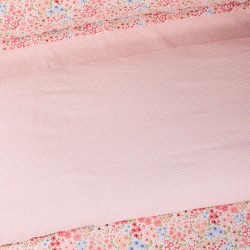 DAS HOME ΣΕΤ ΣΕΝΤΟΝΙΑ ΥΠΕΡΔΙΠΛΑ HAPPY 9671 PINK, SALMON