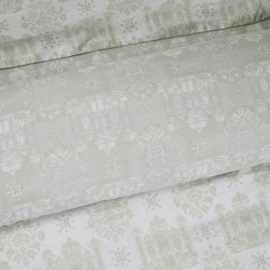 DAS HOME ΣΕΤ ΣΕΝΤΟΝΙΑ ΥΠΕΡΔΙΠΛΑ HAPPY 9673 TAUPE, WHITE