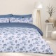 DAS HOME ΣΕΤ ΣΕΝΤΟΝΙΑ KING HAPPY 9672 BLUE, GREY
