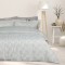 DAS HOME ΣΕΤ ΣΕΝΤΟΝΙΑ KING HAPPY 9673 TAUPE, WHITE