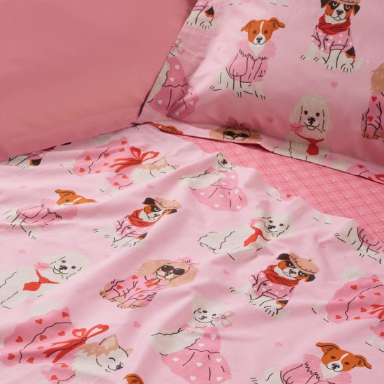 DAS KIDS ΣΕΤ ΣΕΝΤΟΝΙΑ ΜΟΝΑ 4938 PINK