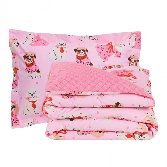 DAS KIDS ΣΕΤ ΣΕΝΤΟΝΙΑ ΜΟΝΑ 4938 PINK