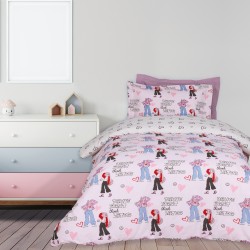 DAS KIDS ΣΕΤ ΣΕΝΤΟΝΙΑ ΜΟΝΑ 4940 GREY, PINK