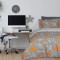 DAS KIDS ΣΕΤ ΣΕΝΤΟΝΙΑ ΜΟΝΑ 4941 GREY, ORANGE