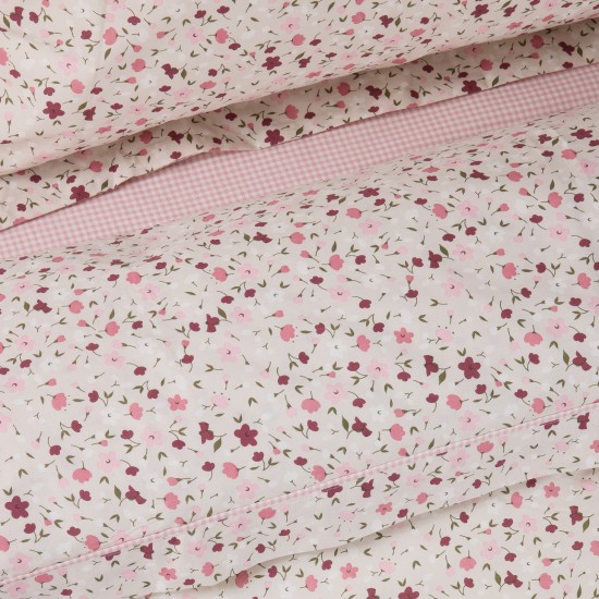 DAS HOME ΣΕΤ ΣΕΝΤΟΝΙΑ ΥΠΕΡΔΙΠΛΑ DAILY 3170 PINK, TAUPE