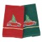 DAS HOME CHRISTMAS ΠΟΤΗΡΟΠΑΝΑ ΣΕΤ 2ΤΜΧ 30X50 0812 GREEN, RED