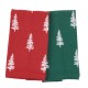 DAS HOME CHRISTMAS ΠΟΤΗΡΟΠΑΝΑ ΣΕΤ 2ΤΜΧ 30X50 0815 GREEN, RED
