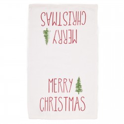 DAS HOME CHRISTMAS ΠΟΤΗΡΟΠΑΝΑ ΣΕΤ 2ΤΜΧ 30X50 0816 RED, WHITE