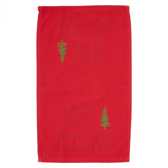 DAS HOME CHRISTMAS ΠΟΤΗΡΟΠΑΝΑ ΣΕΤ 2ΤΜΧ 30X50 0816 RED, WHITE